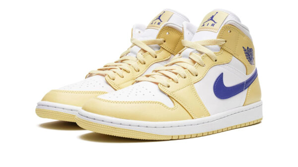 AIR JORDAN 1 MID WMNS "Lemon Wash"