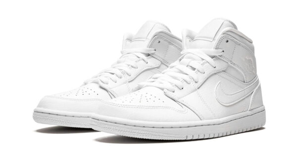 Air Jordan 1 Mid "Triple White"