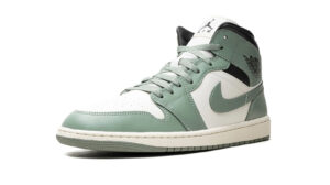 AIR JORDAN 1 MID WMNS "JADE SMOKE"