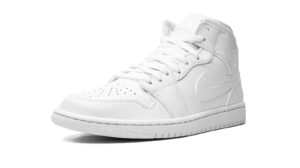 Air Jordan 1 Mid "Triple White"