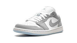 AIR JORDAN 1 LOW WMNS "White / Wolf Grey"