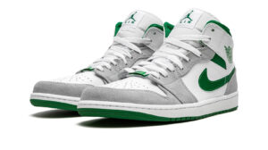 Air Jordan 1 MID SE "Grey / Pine Green / White"