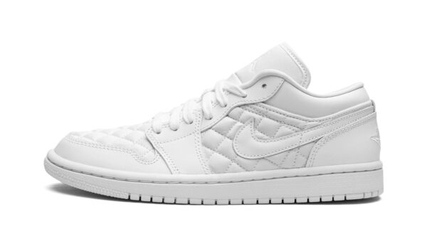 AIR JORDAN 1 LO QUILTED WMNS "Quilted White"