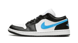 AIR JORDAN 1 LOW WMNS "Black / University Blue"