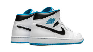 Air Jordan 1 Mid "White / Laser Blue"