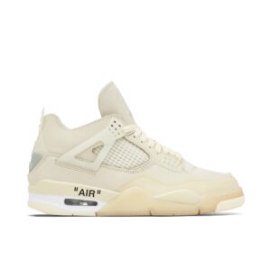 Air Jordan 4 x (WMNS) Off-White SP 'Sail'