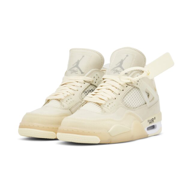 Air Jordan 4 x (WMNS) Off-White SP 'Sail'