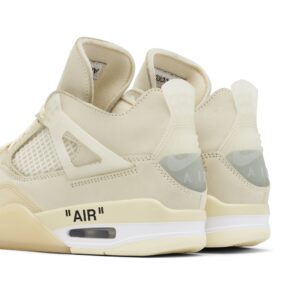 Air Jordan 4 x (WMNS) Off-White SP 'Sail'