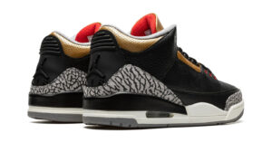 AIR JORDAN 3 WMNS "Black Cement Gold"