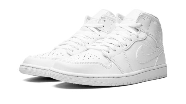 Air Jordan 1 Mid "Triple White"