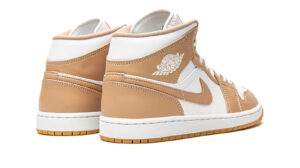 Air Jordan 1 Mid "Tan / Gum"