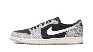 Air Jordan 1 Low "Black Elephant"