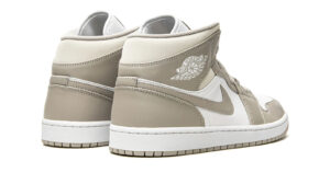 Air Jordan 1 Mid "Linen / College Grey"