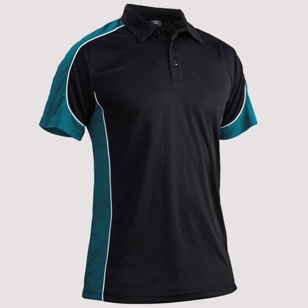 Men's Outdoor Golf Polo Shirts Short Sleeve 3 Button Quick Dry Casucal Polo T-Shirts