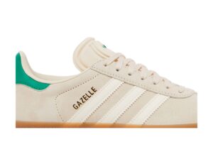 (Women) adidas Gazelle 'Wonder White Green' IF3235