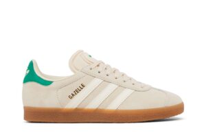 (Women) adidas Gazelle 'Wonder White Green' IF3235