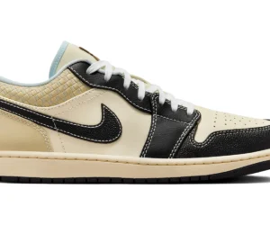 Jordan 1 Low SE Coconut Milk Black Muslin - photo 1- Jersey4u