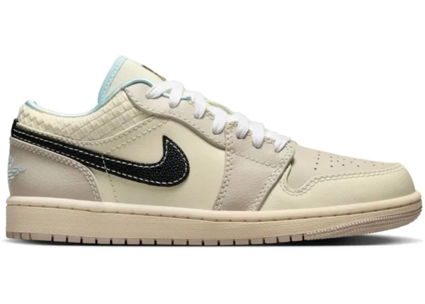 Jordan 1 Low SE Sanddrift Glacier Blue (Women's) - photo 1- Jersey4u