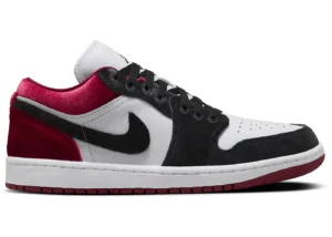 Jordan 1 Low SE Velvet Black Toe (Women's) - photo 1- Jersey4u