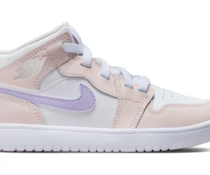 Jordan 1 Mid ALT Pink Wash White Violet Frost (PS) - photo 1- Jersey4u