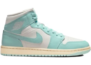 Jordan 1 Mid Light Dew (Women's) - photo 1- Jersey4u