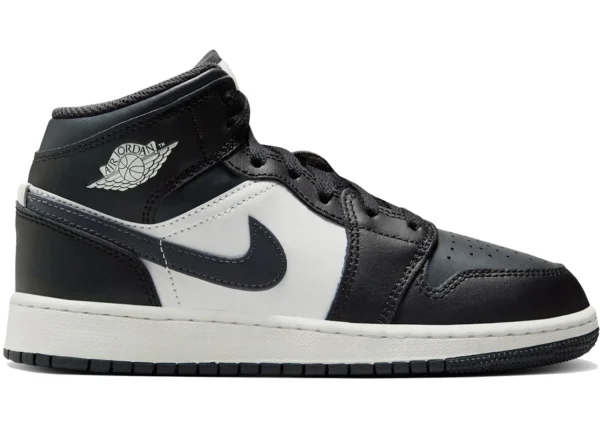 Jordan 1 Mid Off Noir Toe (GS) - photo 1- Jersey4u