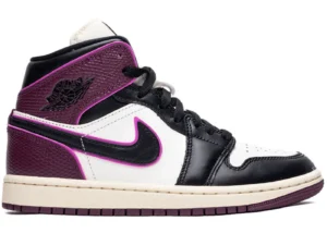 Jordan 1 Mid SE Bordeaux (Women's) - photo 1- Jersey4u