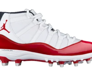 Jordan 11 Retro Cleat White Red - photo 1- Jersey4u