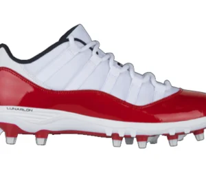 Jordan 11 Retro Low Cleat White Red - photo 1- Jersey4u