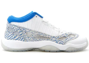 Jordan 11 Retro Low IE White Argon Blue (GS) - photo 1- Jersey4u