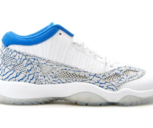 Jordan 11 Retro Low IE White Argon Blue (GS) - photo 1- Jersey4u