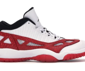 Jordan 11 Retro Low IE White Gym Red (GS) - photo 1- Jersey4u