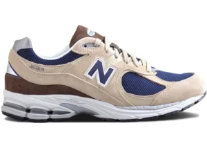 New Balance 2002R Beige Navy Blue - photo 1- Jersey4u