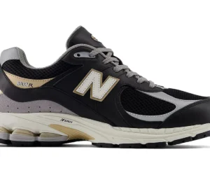 New Balance 2002R Black Sea Salt Gold Metallic - photo 1- Jersey4u