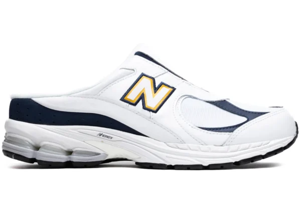 New Balance 2002R Mule White Navy Blue - photo 1- Jersey4u