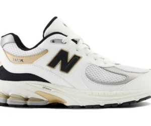 New Balance 2002R White Black Gold (GS) - photo 1- Jersey4u