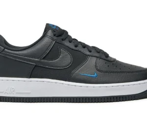 Nike Air Force 1 Low 07 Black Court Blue - photo 1- Jersey4u