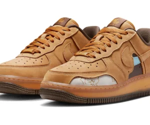 Nike Air Force 1 Low '07 Cut Out Wheat (Women's) - photo 1- Jersey4u