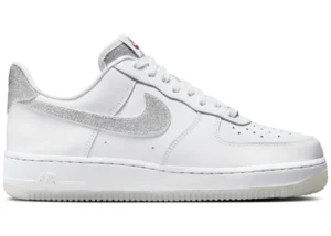 Nike Air Force 1 Low '07 LX Glitter Swoosh White (Women's) - photo 1- Jersey4u