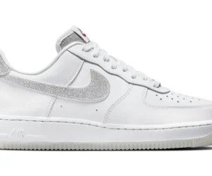 Nike Air Force 1 Low '07 LX Glitter Swoosh White (Women's) - photo 1- Jersey4u