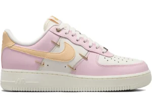 Nike Air Force 1 Low '07 LX Pink Foam Mini Swoosh (Women's) - photo 1- Jersey4u