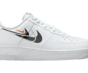 Nike Air Force 1 Low '07 Multi Swoosh White Black - photo 1- Jersey4u