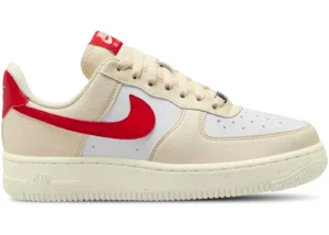 Nike Air Force 1 Low '07 Next Nature Pale Ivory University Red (Women's) - photo 1- Jersey4u