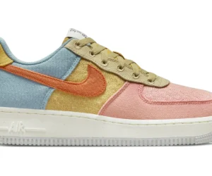 Nike Air Force 1 Low '07 Next Nature Sanded Gold Wheat Grass Light Madder Root Hot Curry (Women's) - photo 1- Jersey4u