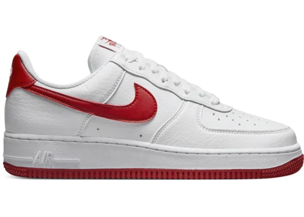 Nike Air Force 1 Low '07 Next Nature White Volt Gym Red (Women's) - photo 1- Jersey4u