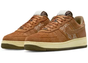 Nike Air Force 1 Low '07 PRM NAI-KE Brown - photo 2- Jersey4u