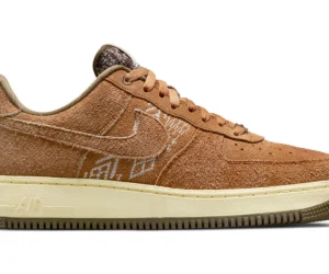 Nike Air Force 1 Low '07 PRM NAI-KE Brown - photo 1- Jersey4u