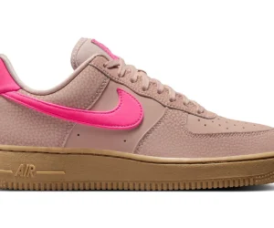 Nike Air Force 1 Low '07 Particle Beige Hyper Pink (Women's) - photo 1- Jersey4u