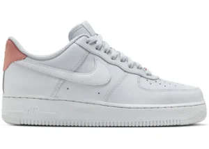 Nike Air Force 1 Low '07 Pure Platinum Red Stardust - photo 1- Jersey4u