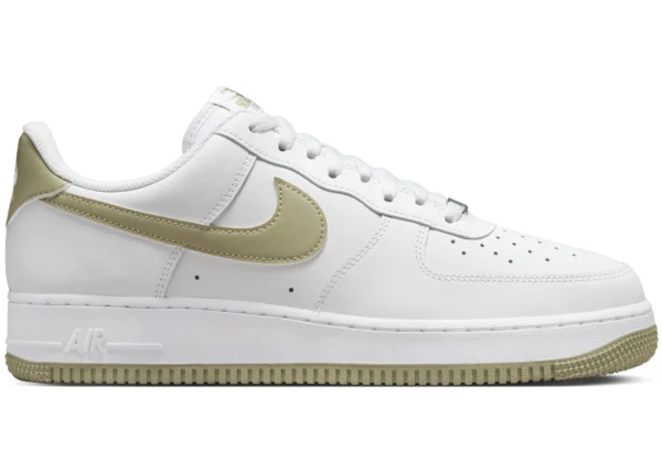 Nike Air Force 1 Low '07 White Neutral Olive - photo 1- Jersey4u